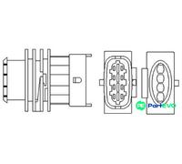 MAGNETI MARELLI OXYGEN SENSOR 466016355086 FOR OPEL