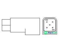 MAGNETI MARELLI OXYGEN SENSOR 466016355100 FOR FORD MAZDA