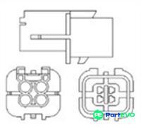MAGNETI MARELLI OXYGEN SENSOR 466016355111 FOR HYUNDAI KIA