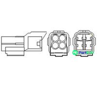 MAGNETI MARELLI OXYGEN SENSOR 466016355120 FOR FIAT SUZUKI