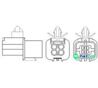 MAGNETI MARELLI OXYGEN SENSOR 466016355127 FOR CHEVROLET