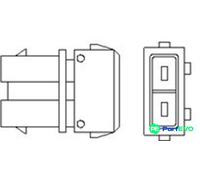 MAGNETI MARELLI OXYGEN SENSOR 466016355131 FOR SEAT VW