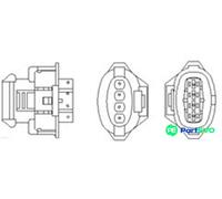 MAGNETI MARELLI OXYGEN SENSOR 466016355133 FOR FIAT