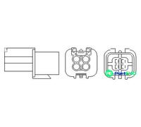 MAGNETI MARELLI OXYGEN SENSOR 466016355159 FOR CHEVROLET
