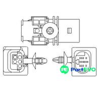 MAGNETI MARELLI OXYGEN SENSOR 466016355177 FOR FORD MERCEDES-BENZ SAAB HYUNDAI
