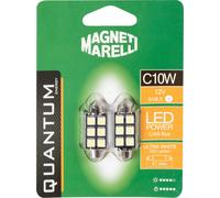 MAGNETI MARELLI QUANTUM ENERGY C5W Canbus 3 LED 12V SV8 5W 2 Pack
