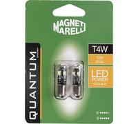 MAGNETI MARELLI QUANTUM ENERGY T4W LED Auto Bulb Pair BA9S 12V 8SMD