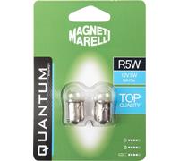 Magneti Marelli R5W Pair Of Car Bulbs 12V 5W BA15s CONNECTION MAGNETI MARELL