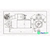 MAGNETI MARELLI STARTER 063720373010 FOR CITROËN FIAT PEUGEOT