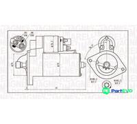 MAGNETI MARELLI STARTER 063721135010 FOR TOYOTA