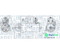 MAGNETI MARELLI STARTER 063721411010 FOR AUDI VW