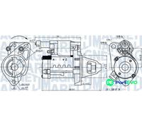MAGNETI MARELLI STARTER 063721642610 FOR HONDA