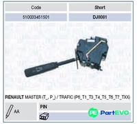 MAGNETI MARELLI 510033451501 Steering Column Switch for RENAULT
