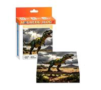 Magnetic - 0.79 Inch Creative Hardware, Dinosaur Theme Puzzle Component | Fancy Game Troubleshooting Accessory Home School Birthday Gift Activity