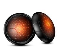 Magnetic 20Hrs Warmth Electric Hand Warmers | 2 Pack Reusable Rechargeable Hand Warmer with 3 Levels Heat, Fast Hot Portable Pocket Heater for Cold Weather, Outdoor, Indoor(Black)