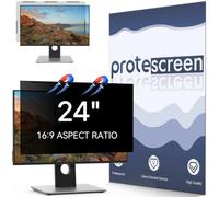 Magnetic 24 Inch Computer Privacy Screen Filter 16:9, Anti-Blue Light, Anti-Glare Screen Protector Shield Cover - 24" Monitor Privacy Filter Compatible with Lenovo/HP/Dell/Acer/Samsung/Toshiba