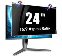 Magnetic 24 Inch Computer Privacy Screen Filter, Anti-Spy Protector Shield for 24'' Widescreen Monitor with 16:9 Aspect Ratio (Width x Height: 531mm x 298mm)