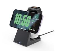 Magnetic 25W Wireless Charger 3 in 1 Fast Charging Station for iPhone Duo | Wireless Charging Stand Compatible Mag-Safe for iPhone Duo 18 Pro Max 17 16 15 14 Plus 13 12 Mini,AirPods,Apple Watch Series