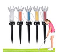 Magnetic - 360 Degree Rotating Pegs, Unbreakable Training | Rope Connected Rebound Tee, Shock Absorb Practice Pegs Materials, Innovation Indoor Outdoor Off Tools For Players Accessories