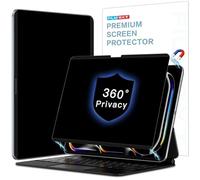 Magnetic 4 Way Privacy Screen for iPad Pro 11 inch M5 M4 (6th/5th Generation,2025/2024),Removable iPad Pro Anti Blue Light Glare Anti Fingerprint Screen Protector Privacy Filter