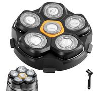 Magnetic 6D Head Shaver Replacement Heads for Bald Men