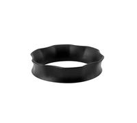 Magnetic ABS Coffee Dosing Funnel for Ring Magnetic Abs Suitable for Home Prevent Spills and Minimizing Waste Keeps Your Table Clean and Tidy (51MM Black)