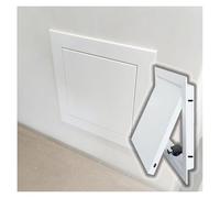 Magnetic Access Panel Door for Drywall 12x12 24x24 14x14 18x18 20x20, Push-to-Open Invisible Wall Inspection Hatch, Service Shaft Door for Plumbing Attic & Cable Access(12x14inch/300x350mm)