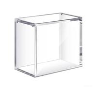 Magnetic Acrylic Display Case for TCG Booster Boxes, Clear Stackable Protection Storage Box for Collectible Cards, Clear Acrylic Protector, Dust-Proof, Gifts for Cards Collectors(1)