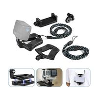Magnetic Action Camera Chest Mount with Phone Holder, POV Neck Mount Compatible with GoPro Hero 13/12/11/10/9/8, DJI Osmo Action 5/4/3, insta360, AKASO and More Cameras