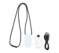Magnetic Action Camera Compact ABS Body Cam Portable Sports Camera Magnetic Mount 12cm Cycling for dash Cam Magnetic Wide Angle Lens Handheld Action Camera 12x10cm Robust ABS Compact POV Camera(White)