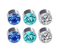 Magnetic Acupressure Slimming Earrings, Magnetic Therapy Earrings, Non Piercing Acupressure Earrings, Lymphatic Drainage Therapeutic Magnetic Earrings, Men's And Women's Earrings (3Pairs-D)