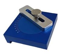 Magnetic Adjustable Side Locator Bending Positioning Stop Press Brake,Blue, | Built-in strong permanent magnets, drill-free instant attachment, CNC engraved angle scale, high repeat precision.
