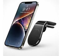 Magnetic Air Vent Phone Mount Compatible with iPhone Samsung Google OnePlus Smartphones | Strong Magnetic Car Dashboard Holder for GPS Navigation Hands-Free Driving | Easy Install Universal Clip
