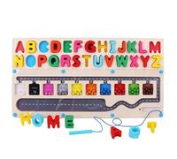 Magnetic Alphabet Labyrinth, Magnetic Labyrinth, Alphabet Matching Toy, Learning Tool for Classroom Activities for and Preschool Children, Support Special Needs, Book
