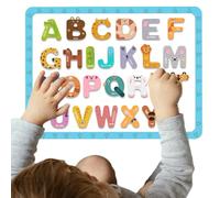 Magnetic Alphabet Letters - Children Letter Magnetic Board Toy | Colorful Alphabet Magnets | for Ear Learning Classroom Refrigerator Kindergarten Home Travel Boys and Girls