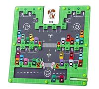 Magnetic Alphabet Mazerio - Magnetic Mazer for Kids | Magnetic Parking Alphabet Maze Theme | Alphabet Magnetic Wooden Kids Maze | Boys Girls Indoor School Apprentice Activities