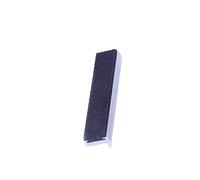 Magnetic Aluminium Alloy Soft Vice Jaw Pads, Multi-Purpose Protective Covers for Bench Vices, Milling Clamps, Drill Press Vices and Vice Blocks, with V-Shaped Ledge(8inch)