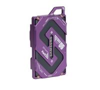 Magnetic Aluminum Expansion Case for Samsung SSD T7 - with 1/4 Screw Mounting(Purple)