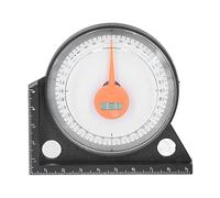 Magnetic Angle Finder, Plastic Angle Locator 0 to 360 Degrees High Accuracy Inclinometer Protractor for Woodworking Metalworking