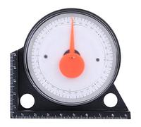Magnetic Angle Locator, Multifunctional Abs Engineering Slope Level Meter Angle Measuring Scale Tool Inclinometer Clinometer Engineering Clinometer Angle Meter