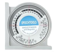 Magnetic Angle Locator Slope Gauge for Carpentry - Precision Protractor Level Meter 0-90 Degrees