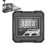 Magnetic Angle Protractor, LCD Screen Measurement, 4 X 90 Degree Range Magnetic Base Angle Splitter Digital Degree For Machinery Saw Tab Mount Table Car