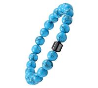 Magnetic Anti-Alcohol Bracelet | Stylish Jewellery to Limit Alcohol Consumption, Soothing Stones for Emotional Balance, Adjustable Jewellery for Adult Teenagers Travel Office Transport, Se référer à