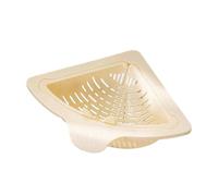 Magnetic Anti-Clog Sponge Holder, 17.5x17.5x9cm Triangular Kitchen Sink Drain Basket, PP Magnetic Drain Filter Basket, for Garbage Disposal Home Apartment Restaurant Washing Vegetable Pasta Noodle