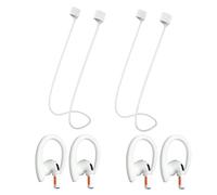 Magnetic Anti-Lost Straps for AirPods,for Airpods 3rd 2nd Generation Pro 3 2 1 (2 Pack White)