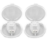 Magnetic Anti Snore Nose Clip (2 Pack)- Silicone Anti Snoring Nose Clip - Airing Snoring Device for Removal of Noise While Sleeping - Nasal Snore Clip for Better Sleep - Reusable Snore Aids (2 Pcs)