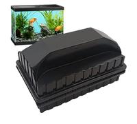 Magnetic Aquarium Cleaning Brush - Double Sided Glass Algae Scraper Cleaner Remover, Fish Tank Cleaner Scrubber Scraper Aquarium Cleaning Tools - L