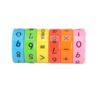 Magnetic Arithmetic Learning Toy - Educational Math Games Math Resources | Interactive Multiplication Game | Cylinder Numbers Toy Suitable For Early Maths Skills Classroom Activities And Home Learning