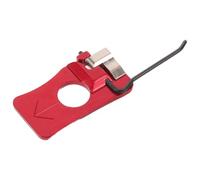 Magnetic Arrow Rest, Shooting Target Rest, Self-adhesive Aluminum Alloy, Red, Universal Compatibility, for Compound Bow and Arrow, Outdoor Sessions and Hunting