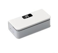 Magnetic Attachment USB Food Sealing Machine Cordless Electric Mini Sealer with LED Display and Multiple Modes (White)